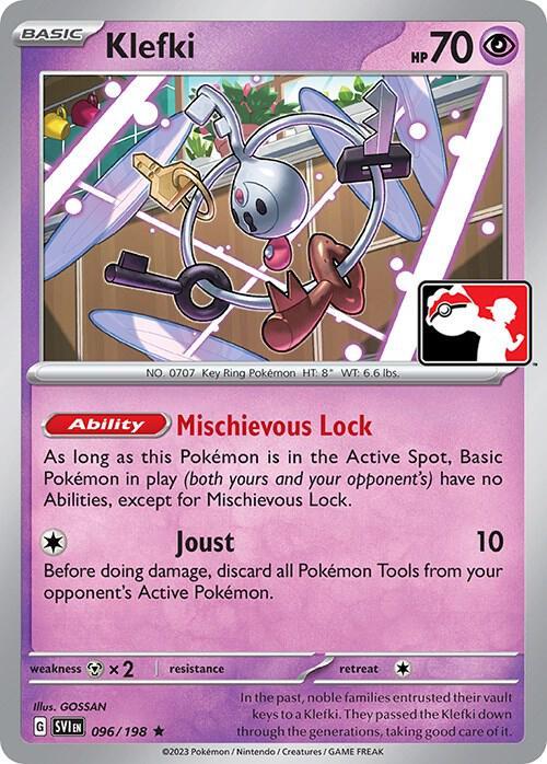 Scarlet & Violet Klefki [Prize-Pack] Pokémon card